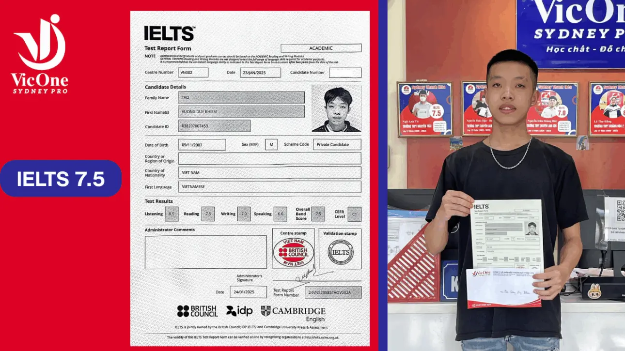 Chúc Mừng Các Bạn Học Viên Tại VicOne Đã Đạt Kết Quả 1 1