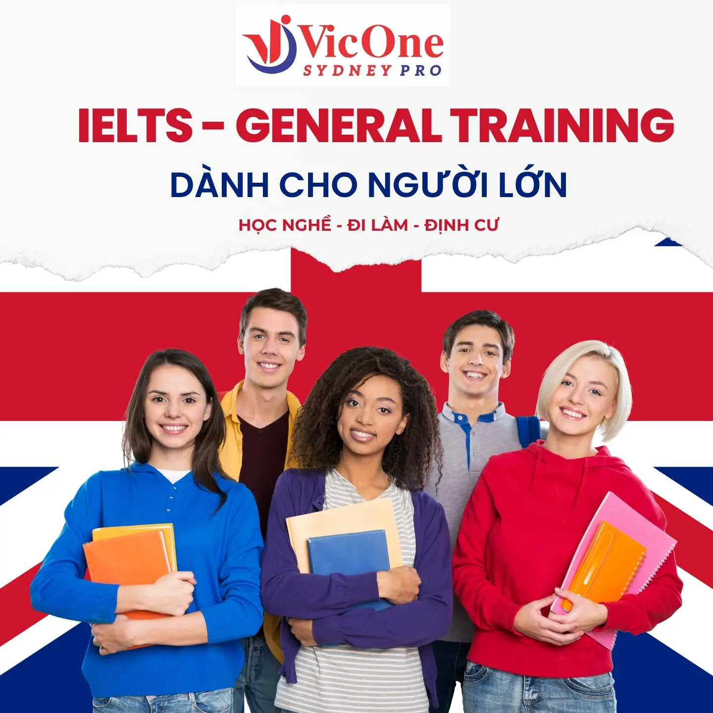 Khóa Học IELTS Định Cư Việc làm GT