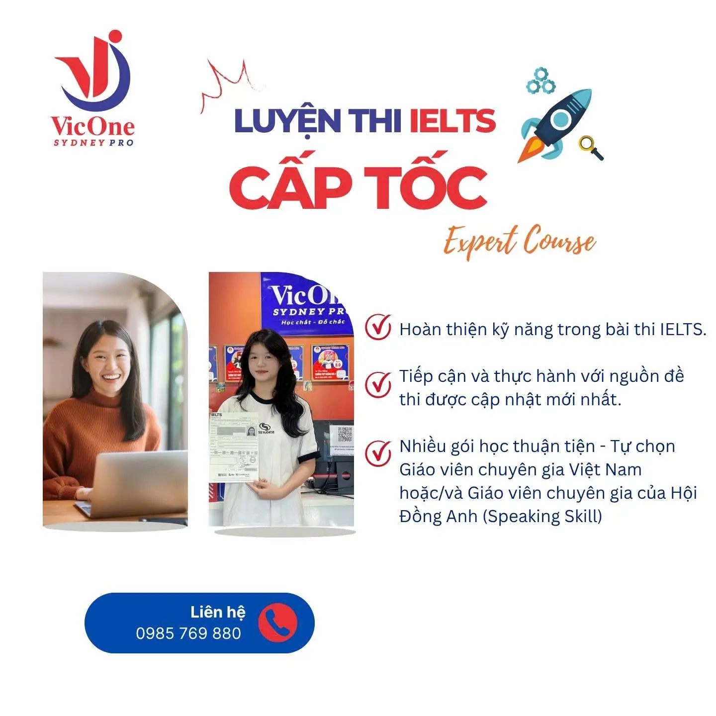 Khóa Học Luyện Thi IELTS Cấp Tốc