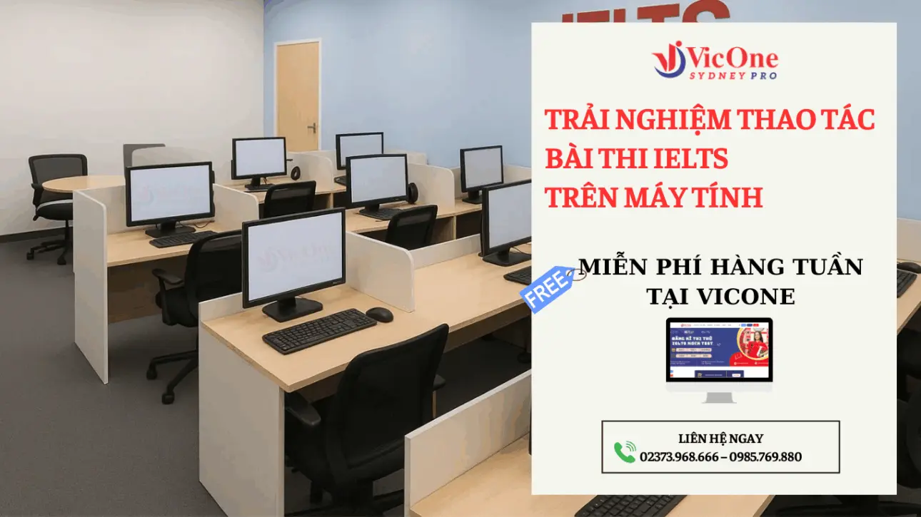 RA MẮT LANDING PAGE: THI THỬ IELTS MIỄN PHÍ 1 LUYENTHIVICONE