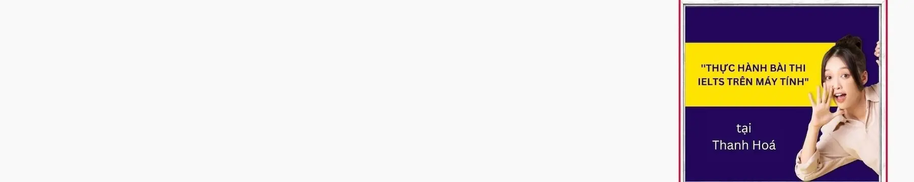 Blue Dark Blue Gradients Corporate LinkedIn Banner Thi IELTS Mock Test